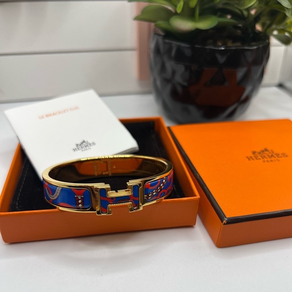 Hermes Jewelry - Hermes Clic H Panoplie Equestre Bracelet PM